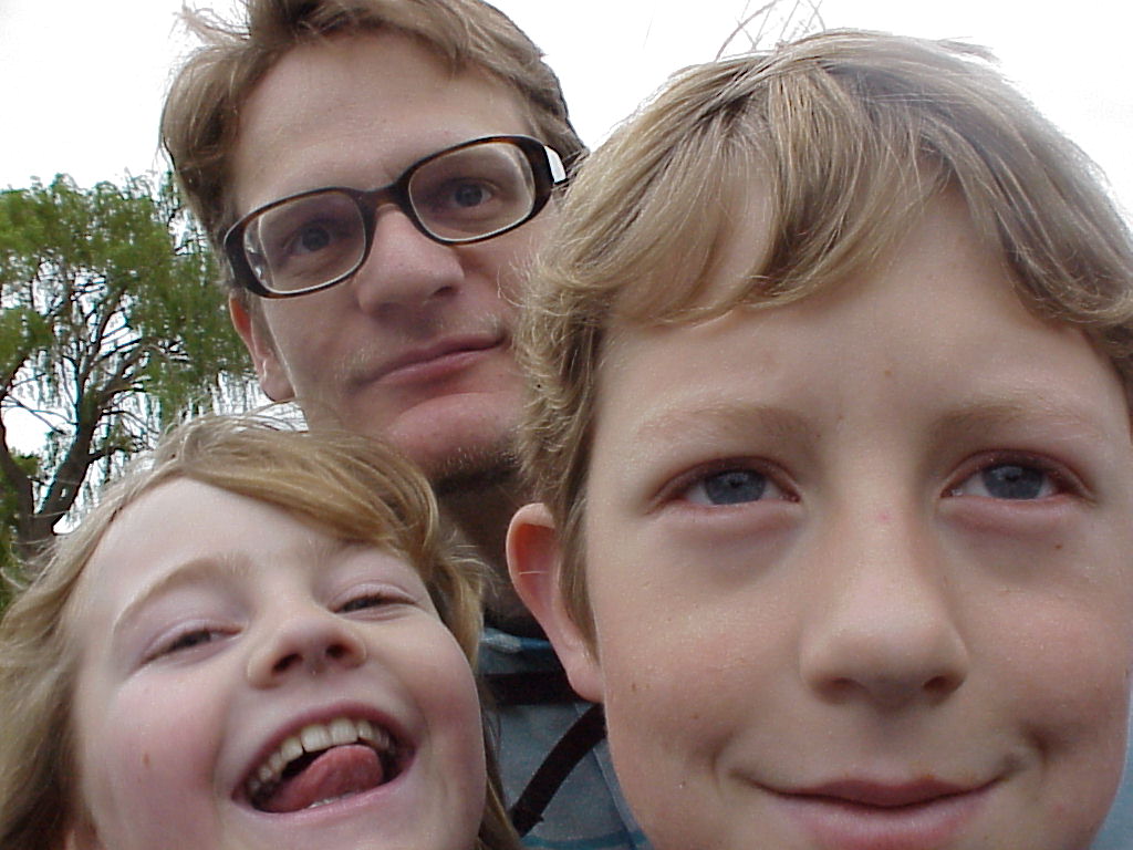 Davin Pearson, Ricky Winters and Tara Winters